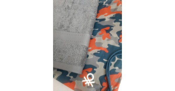 Set de serviettes de natation Benetton camouflage